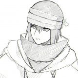 落書きで申し訳ないです！ 以前見たいと言われたThe LASTのサスケ君描いたのでお納めください！