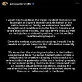 BREAKING - Pasquale Rotella drops an official statement regarding the shooting at Beyond Wonderland PNW at The Gorge Amphitheater