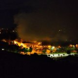 Ночью на Отрадном в Киеве горел кинотеатр "Тампере"  В ночь с 11 на 12 мая в Соломенском районе Киева возле парка "Отрадный" случился пожар в недействующем кинотеатре "Тампере".  Вызов в ГСЧС поступил 11 мая в 23:50. Тогда спасатели вместе с работник