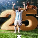 No man has more World Cup appearances than Lionel Messi