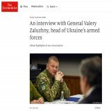 Главнокомандующий ВСУ Валерий Залужный заявил, что частичная мобилизация в России сработала.  Также Залужный сообщил о новой религии для ВСУ, которая состоит в том, чтобы просто убивать русских и не бояться делать это.  Остаётся верить, что Россия по