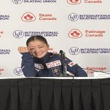 #RinkaWatanabe&rsquo;s  #渡辺倫果 reaction when being asked again at the press conference about her unusual hobby of &ldquo;collecting figures and goods of Bathynomus giganteus&rdquo; - she told she first came across this creature in an auquarium in Juni