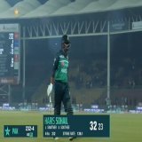 An impactful knock by Haris Sohail on his return!   #PAKvNZ