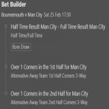 Bournemouth V Man City  BetBuilder  1 Unit 5:30 PM GMT  2.75 @ Bet365 #bettingtips #bettingsports #bettingtwitter #sportsbettor #sportsbet #GamblingTwitter #bettingtipster #tipster
