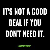 Black Friday?   Everything you want is just a click away... or not?   Remember: saving the planet is the best deal!   #BlackFriday