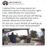 This guy who claims he is a misinformation reporter has spent the last three days claiming that people who want to stop the grooming and specialization of kids are responsible for a mass shooting in Colorado that it turns out was committed by a nonbi