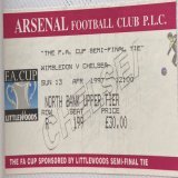 Happier times. This day 1997. For those that weren&rsquo;t born or were too young you won&rsquo;t understand how good it was. Believe me. Wimbledon 0 Chelsea 3 at Highbury #FACup #CFC