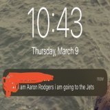 GUYS ITS CONFIRMED AARON RODGERS JUST TOLD ME