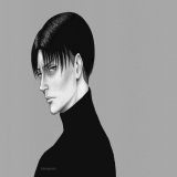 Monochrome  #leviackerman #AttackOnTitan #ShingekiNoKyojin #進撃の巨人