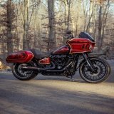 "Red Rush" is a custom Low Rider ST El Diablo from @ThunderbikeHD. ​  Would you take it for a ride? ​  #HarleyDavidson #LowRiderST #ElDiablo #LowRiderElDiablo