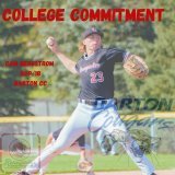 Commitment Alert We are thrilled to congratulate @BergstromCam on his commitment to Barton CC, in Kansas! The Cougars, have established themselves as one of the top Juco programs in the nation. Last year they posted an especially impressive 51-10 rec