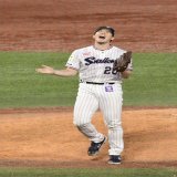 延長12回を抑えた木澤くん  2022/10/23 神宮球場 #木澤尚文  #日本シリーズ