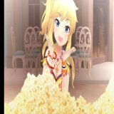 【デレステ】  ポップコーンがいーっぱい！！  両手を頬に 本家、唯ちゃん(о&acute;&forall;`о)  って、千佳ちゃん&Sigma;(ﾟ&forall;ﾟ;ﾉ)ﾉ！？ 大量のポップコーンに埋もれてる〜！！www でも、めっちゃかわいい(≧&forall;≦)  #デレステスクショ #大槻唯 #横山千佳