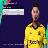 Jo&atilde;o Gomes- Wolves .  Download:  . #eFootballPES2021  #eFootball  #blender3d #zbrush Credit: Konami