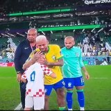 #البرازيل_كرواتيا  #brazilvscroatia  The best consolation from a Croatian child to Neymar