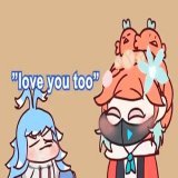 A fan animation for Kobo and her mommy Kiara It s very fun to animate this scene. I really like the interaction between them :D P.s: This is the final animation i did in 2022 .Yayyy..well enjoy the animation :D  #AeruSeni #artsofashes