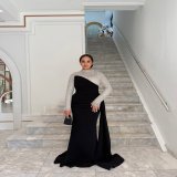 How gorgeous is my dress?! Obsessed! @laperless made it in literally 3 days. I can’t believe it! \ud83e\udd79\u2764\ufe0f