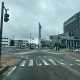秋田駅前の様子 水が引きました！良かったです  #秋田県 #秋田市 #大雨