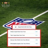 Which way are you leaning on this year&rsquo;s #SuperBowlLVII Coin Toss?  Let&rsquo;s us know!   #HitTheBooks #NFLPlayoffs #GamblingTwitter #BetUS
