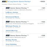 +1063 Odds Parlay   Good vibes only. Let&rsquo;s eat!   #gamblingtwitter