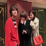 ／ #星降る夜に 最終話 まもなく、よる９時放送 ＼  《#吉高由里子&times;#北村匠海&times;#高畑充希》 豪華バトンタッチ共演も   ということで、 可愛いが溢れる３ショットを  最終話 よる９時放送です！ お見逃しなく