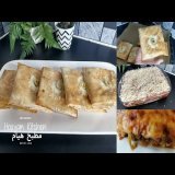 حشوة واحدة لأطباق مختلفة. خبيزات بالورقة د البسطيلة و كرتان بالدنجال
