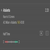 AC Milan v Atalanta   Sunday 26th February   Atalanta race to 5 corners   Odds 2.25 Bet365   Both teams on 2 however Atalanta are 1-0 down