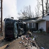 The tornado shredded the walls of homes, toppled roofs and uprooted trees in Selma, Alabama, a city etched in the history of the civil rights movement.