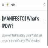 Exclusive sneak peek into what we're working on at #HUDI: groundbreaking #IPDW protocol will revolutionize data ownership and monetization!    Empowering users while keeping privacy &amp; security as our top priority.   Say goodbye to centralized dat
