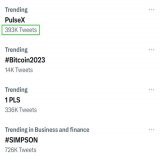 JUST IN: #PulseX is now trending 28x times as much as #Bitcoin   Day 2 and they all look like a joke   $HEX