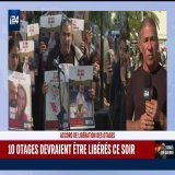 "Si le Hamas n'a pas de nouveau groupe d'otages &agrave; lib&eacute;rer demain, le cessez-le-feu prendra fin &agrave; 7h, et l'arm&eacute;e isra&eacute;lienne reprendra son op&eacute;ration terrestre &agrave; Gaza."  @P_Klochendler, envoy&eacute; sp&