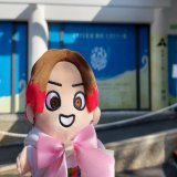 #どうする家康 静岡  #大河ドラマ館 に行ってきました！家康さんと瀬名ちゃんの婚礼衣装があったよ   午前には久能でイチゴ狩りをしてきたので忍びの皆さんが拠点にしていた大崩海岸がよく見えたから親近感を覚えました。躍動感があって 今日も面白い回だったな。 本多正信、服部半蔵いいぞ！