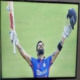What a Player....  Loved the helicopter shot  #GOAT???? #ViratKohli???? #INDvSL #3rdodi #46th #MSDhoni???? #helicopter