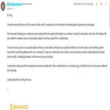 I&rsquo;m really excited to have been selected by @binance for the Global Partnership Program   Looking forward to creating and bringing more value to the users   A great addition to the journey indeed!   Thank you #Binance   #Bitcoin #BTC #Bnb #Cryp