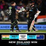 Tom Latham and Kane Williamson master a memorable chase against India   Watch the #NZvIND ODI series LIVE on  (in select regions)    Scorecard: