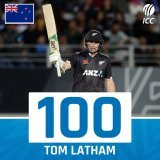Tom Latham's stunning century has turned the game on its head   Watch the #NZvIND ODI series LIVE on  (in select regions)    Scorecard: