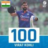 ODI century No.  for Virat Kohli   #INDvSL | :