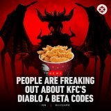 Currently, the only way to access the long-awaited Diablo 4 beta other than pre-ordering the game is by ordering KFC, and Blizzard fans are taking to the game's Reddit to express their surprise, frustration, and amusement.