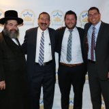 At the Israel Heritage Foundation book signing of former Vice President Mr. Pence in NYC.  Mr. David Zizmor, Mr. Ari Goldstein, Dr. Joseph Frager Executive Vice President IHF &amp; Rabbi Duvid Katz Executive Director IHF.