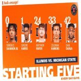 Your starting lineup vs Michigan State.  #Illini | #HTTO | #EveryDayGuys