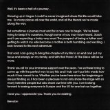 'WELL, IT'S BEEN A HELL OF A JOURNEY.'  JUST IN: Singer-songwriter Brendon Urie announces that Panic! At The Disco will be disbanding after 19 years. | | : Panic! At The Disco/Instagram via @HMallorcaINQ