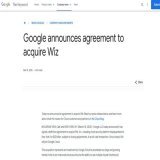 It happened Google acquiring Wiz!!!   INSANE - one of the best cyber companies in our era!   (see my deep-dive below!)