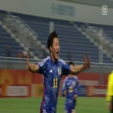【#ゴール速報 】 #坂本一彩(19/岡山)が決勝点となる先制点 \u27a5U20 #アジアカップ 初得点  アシストはC大阪の最年少出場記録保持者の #北野颯太(18)*  54分：#サッカー日本代表 1-0 #ヨルダン代表   後半に得点する事が多い #U20日本代表   #JPNvJOR #AFCU20