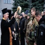 Емоційний спогад. Рік тому Митрополит Епіфаній благословив новостворений 206 батТРО, який  брав участь у звільненні Київщини, Херсонщини. Колеги  з фракції записалися в 206, чергували на блокпостах, організували  евакуацію  цивільного населення з Ірп