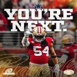 Esto es lo que est&aacute;bamos esperando, #49ers vs #Cowboys. Vamos #SanFrancisco por una victoria m&aacute;s.
