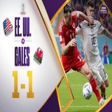 Click the video to watch   USA 1 - 1 Wales  on Monday 21 November 2022    Goals: 36' Timothy Weah (U), 82' Gareth Bale (W)(pen)      @USMNT @Cymru