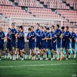 日本代表の練習風景をパシャリ   代表親善試合  6/15(木)  19:10 KO  日本vsエルサルバドル   #Ｊリーグ #daihyo