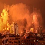 Tonight is the most violent night of ISRAELI BOMBING on Gaza thus far&hellip;