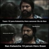 @iamsanthanam  anna  #DhillukuDhuddu2 #DD2 #DhillukuDhuddu2  #KGF