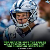 #Eagles named a potential landing spot for RB Christian McCaffrey  #FlyEaglesFly